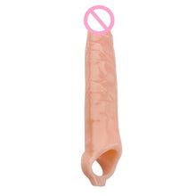 Load image into Gallery viewer, Reusable Penis Sleeve Big Penis Extender Condom Cock Extension Dick Enlargemen Sex Toys For Men Enlargement Time Delay