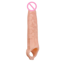 Load image into Gallery viewer, Reusable Penis Sleeve Big Penis Extender Condom Cock Extension Dick Enlargemen Sex Toys For Men Enlargement Time Delay
