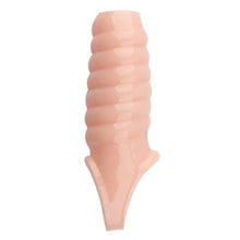 Load image into Gallery viewer, Reusable Penis Sleeve Big Penis Extender Condom Cock Extension Dick Enlargemen Sex Toys For Men Enlargement Time Delay
